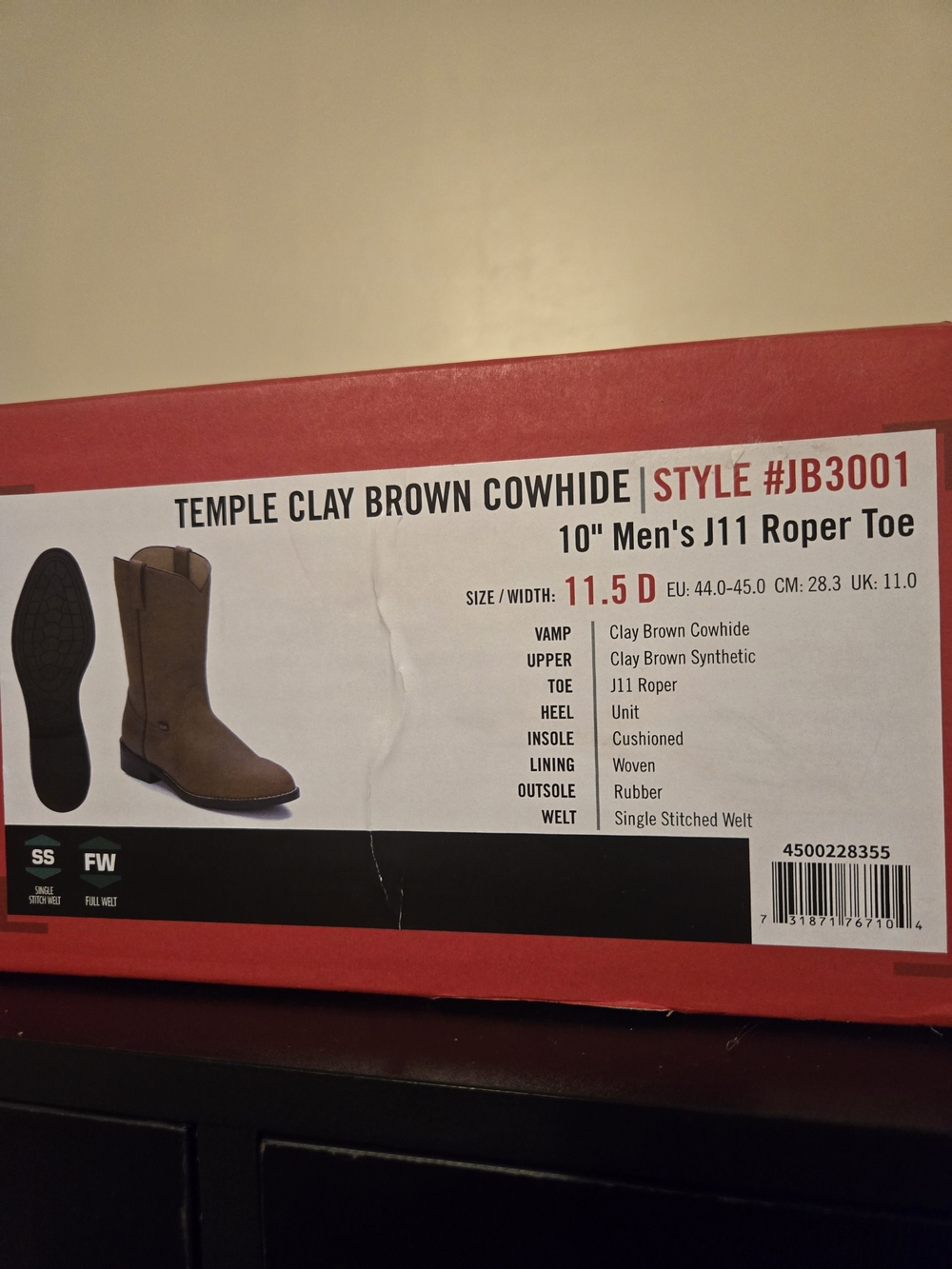 Justin Roper Boots - Picture 11 of 11